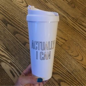 Kate Spade Thermal Travel Mug Actually I Can